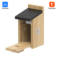 Visible Wooden Birdhouse