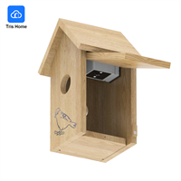 Visible Wooden Birdhouse