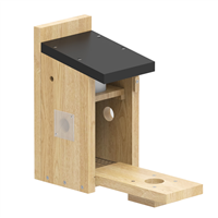 Visual Wooden Birdhouse